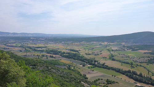 Vue sur la vallée de Sault by gab113