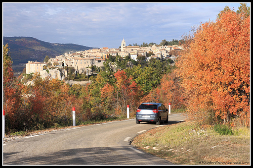 Automne - en Voiture pour Sault by Photo-Provence-Passion