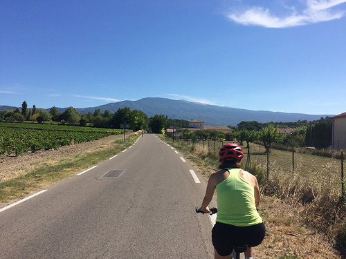 Balade à vélo de Crillon à Bedoin... avec le Ventoux comme décor par gab113