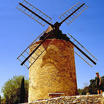 Windmill Saint Saturnin-les-Apt by noranorling - St. Saturnin lès Apt 84490 Vaucluse Provence France