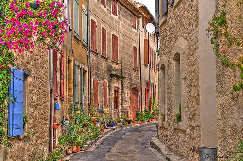 Ruelle de Vaison-la-Romaine par C.R. Courson