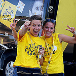 Tour de France : village départ à Vaison La Romaine par Gilles Poyet photographies - Vaison la Romaine 84110 Vaucluse Provence France