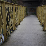 Vieux pont métalique pour piéton par phildesorg - Velleron 84740 Vaucluse Provence France