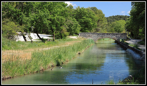 Le Long du Canal de Carpentras par redwolf8448