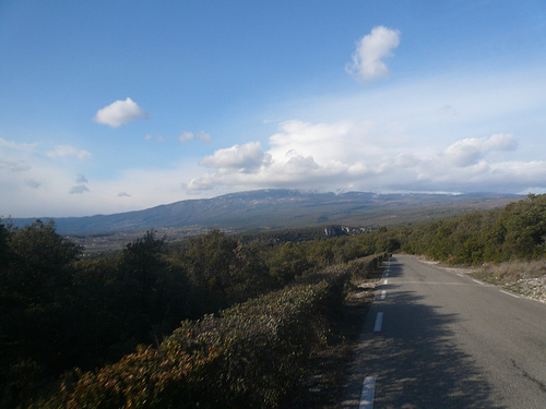 Sur la route vers le Mont-Ventoux par gab113