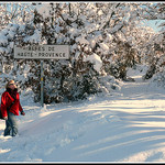 Provence avec de la neige, un conte de fées !!! par J@nine - Vitrolles 84240 Vaucluse Provence France