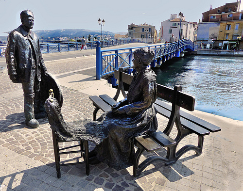 Le Pêcheur et la Ramendeuse by mary maa