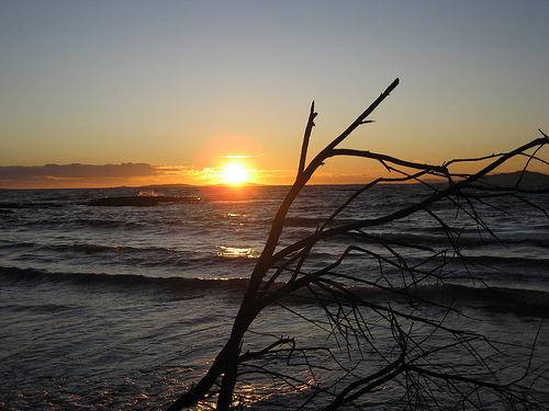 Soleil couchant par Edeliades