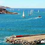 Voiliers quittant le port de Marseille par DownTimeGreece - Marseille 13000 Bouches-du-Rhône Provence France