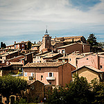 Roussillon et ses toits par MfB shot - Roussillon 84220 Vaucluse Provence France
