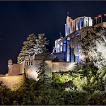 Sisteron de nuit - Haute Provence par cicay - Sisteron 04200 Alpes-de-Haute-Provence Provence France