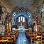 Intérieur de l'église d'Aiguèze par deltaremi30 - Aigueze 30760 Gard Provence France