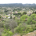 Vue au dessus de Eygalières  par salva1745 - Eygalieres 13810 Bouches-du-Rhône Provence France