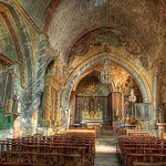 Interieur de l´Eglise d'Ansouis by gomba - Ansouis 84240 Vaucluse Provence France