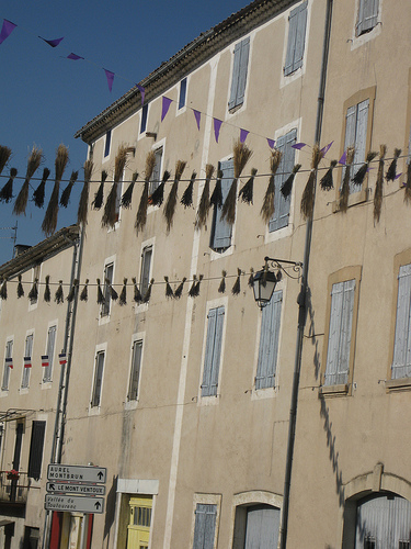 Sault : Lavender capital, lavender decorations by Andrew Findlater