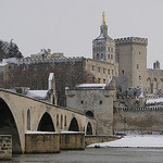 Avignon sous la neige (janvier 2010) par Hellevoet - Avignon 84000 Vaucluse Provence France