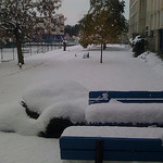 Nîmes se réveille sous 20cm de neige ! by Frédéric Roginska -   provence Provence France