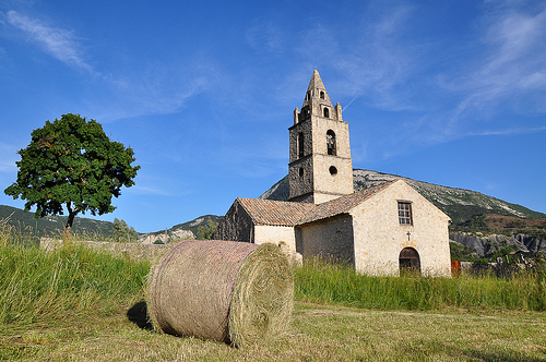 Paysage traditionnel de Tartonne par alpesdehauteprovence-tourisme