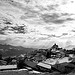 Village de Saint-Apolinaire en Noir et Blanc par Hervé KERNEIS - St. Apollinaire 05160 Hautes-Alpes Provence France