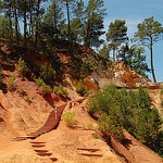 Les Ocres de Rousillon : Colorado provençal par Gatodidi - Roussillon 84220 Vaucluse Provence France