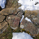 Puzzle de pierres et neige par roderic alexis -   Hautes-Alpes Provence France