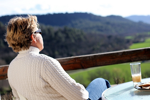 Experiencing the sun on the deck by Vital Nature