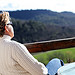 Experiencing the sun on the deck par Vital Nature - Ansouis 84240 Vaucluse Provence France