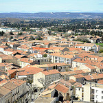 Vue sur Châteaurenard par L_a_mer - Chateaurenard 13160 Bouches-du-Rhône Provence France