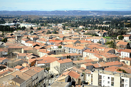 Vue sur Châteaurenard par L_a_mer