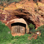 Roussilon had some very fine doors. by Vital Nature - Roussillon 84220 Vaucluse Provence France