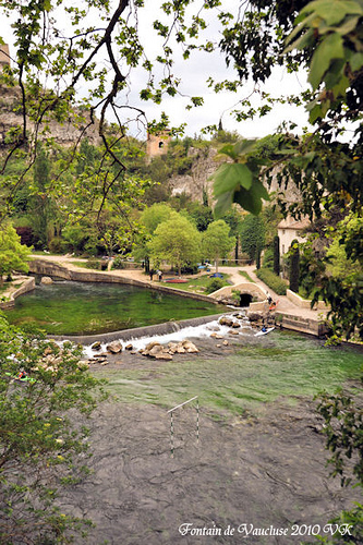 La Sorgue à Fontaine de Vaucluse par L_a_mer