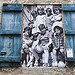 Volets bleus cadre photo by L_a_mer - Vaison la Romaine 84110 Vaucluse Provence France