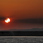 Couché de soleil sur l'étang de Berre par DDenjeanMassia - Berre l'Etang 13130 Bouches-du-Rhône Provence France