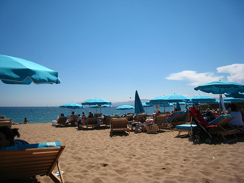 Plage de Fréjus par monette77100