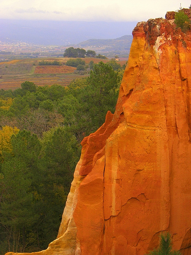 Falaise Ocre à Roussillon par Super.Apple