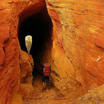 Tunnel Ocre du Colorado Provençal by Super.Apple - Rustrel 84400 Vaucluse Provence France