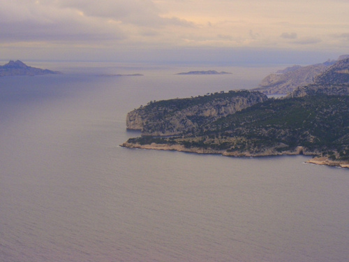 Calanques de Cassis vues du Cap Canaille by Super.Apple