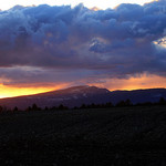 Mont-Ventoux au couché du soleil par fgenoher -   provence Provence France