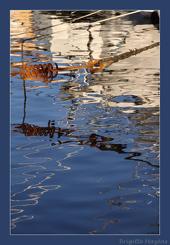 Reflets à Sanary par Brigitte Mazéas