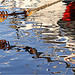 Reflets en couleurs sur mer d'huile par Brigitte Mazéas - Sanary-sur-Mer 83110 Var Provence France