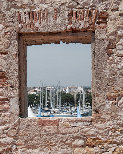 Voiles du port d'Antibes par brunomdl