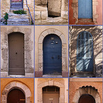 Portes provençales / Provencal doors by Brigitte Mazéas -   provence Provence France