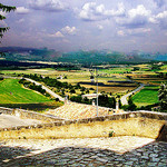 Vue depuis Rousillon par photoartbygretchen - Roussillon 84220 Vaucluse Provence France