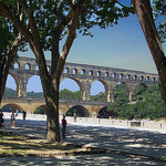 Pont du Gard par photoartbygretchen - Vers-Pont-du-Gard 30210 Gard Provence France