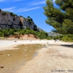 Paysage désertique par Corsikon - Cassis 13260 Bouches-du-Rhône Provence France