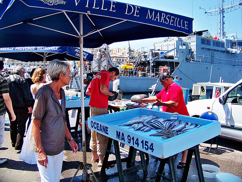 Marseille Fish market par photoartbygretchen