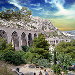 Provence Bridge par photoartbygretchen -   provence Provence France