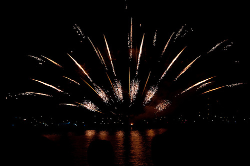 Cannes, festival d'art pyrotechnique by brunomdl