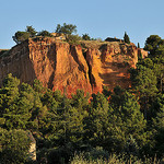 Falaise ocre de Roussillon par :-:claudiotesta:-: - Roussillon 84220 Vaucluse Provence France