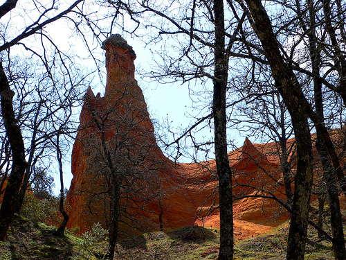 Ocre - en provence à Roussillon par jackie bernelas